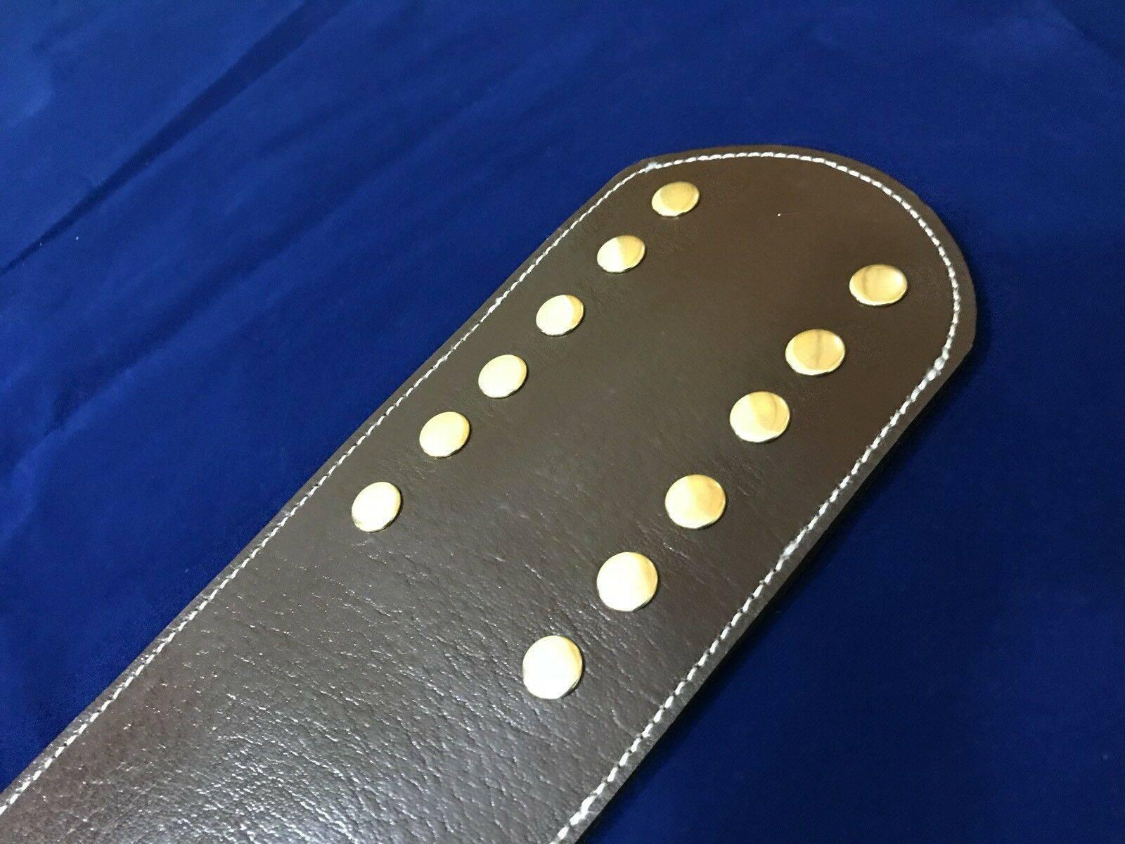 NWA BIG GOLD 24K GOLD Zinc Championship Belt - Image 10